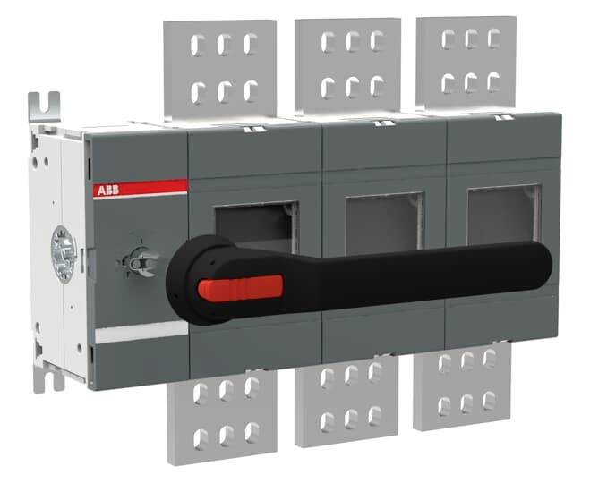 ABB OT2500EP03P Lasttrennschalter 1000 V Schwarz 1 St.