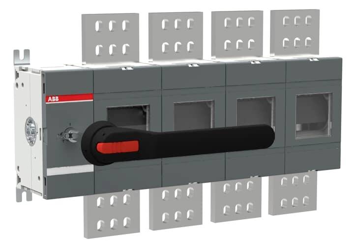 ABB OT2500EP04P Lasttrennschalter 1000 V Schwarz 1 St.