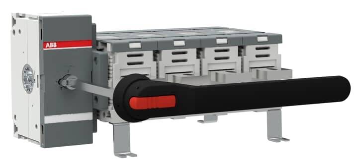 ABB OT1000EM04P Lasttrennschalter 1000 A 1000 V Schwarz 1 St.