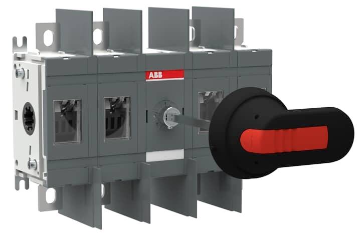 ABB OT160EV22WP Lasttrennschalter 160 A 1000 V Schwarz 1 St.