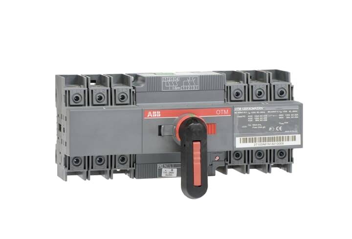 ABB OTM125F3CMA24D Lastumschalter 90 A 800 V Schwarz 1 St.