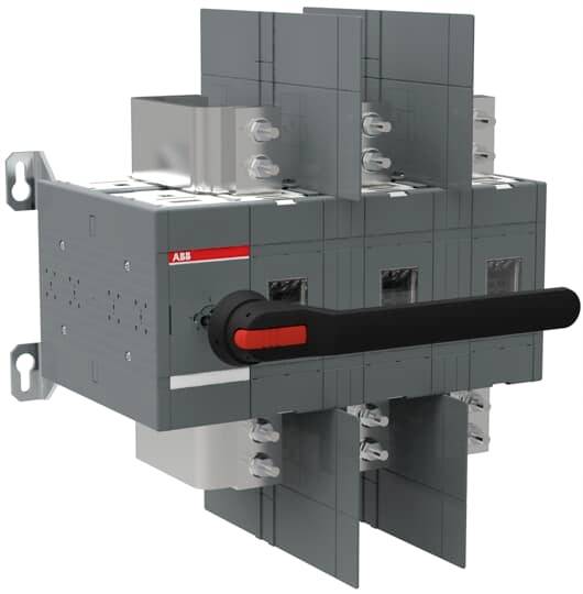 ABB OT1600U03P Lasttrennschalter 1600 A Schwarz 1 St.