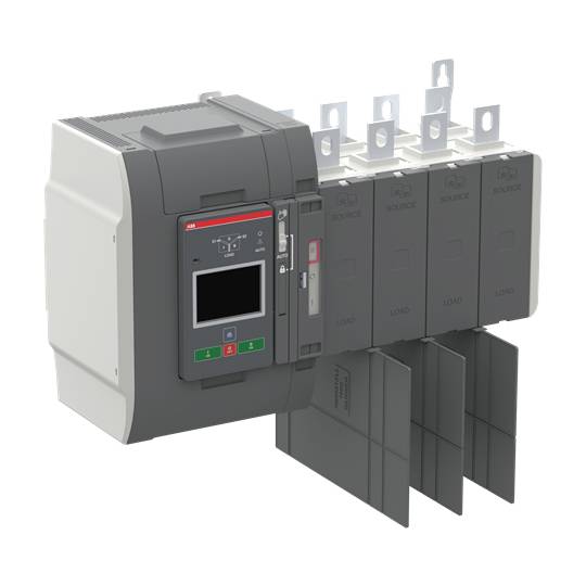 Elektrisches Schaltgerät mit digitalem Display und mehreren Anschlüssen, wird zur Steuerung von Stromflüssen in Elektroinstallationen verwendet.