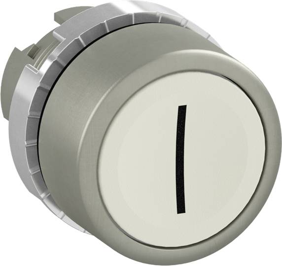 ABB 1SFA187151R9505 P9MPNBG028 Drucktaster Weiß 1 St.