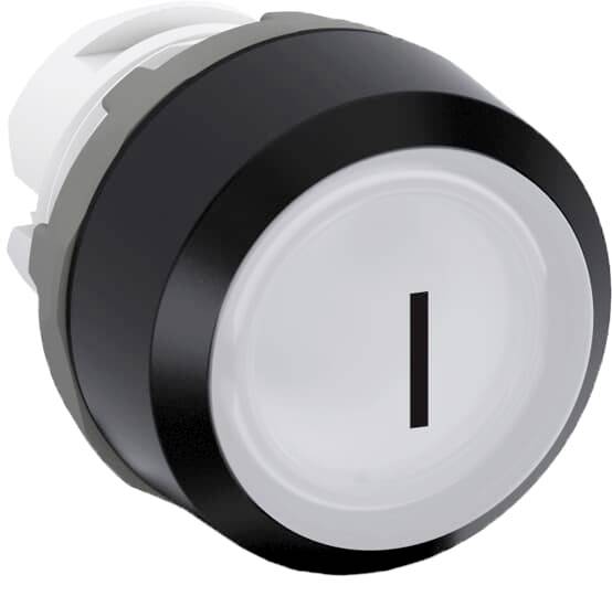 ABB 1SFA611100R7019 MP1-7019 Drucktaster-Vorsatz Weiß 1 St.