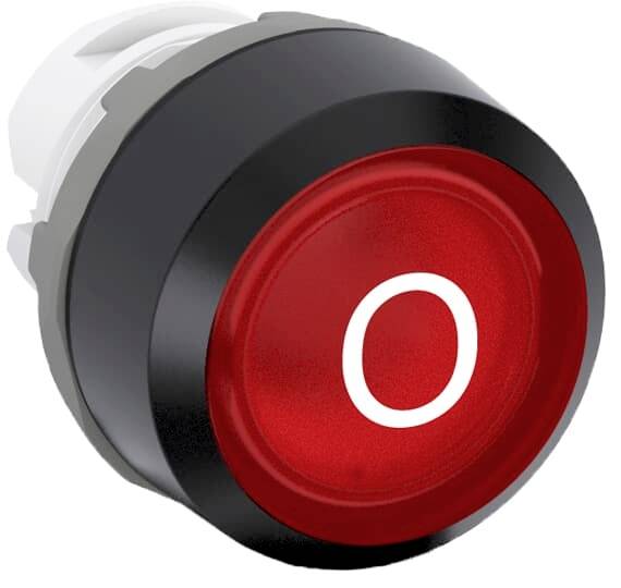 ABB 1SFA611100R7038 MP1-7038 Drucktaster-Vorsatz Rot 1 St.