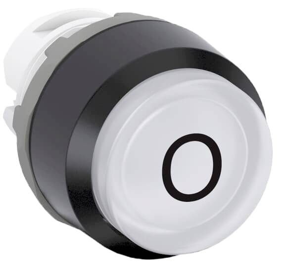 ABB 1SFA611102R7040 MP3-7040 Leuchtdrucktaster Weiß 1 St.