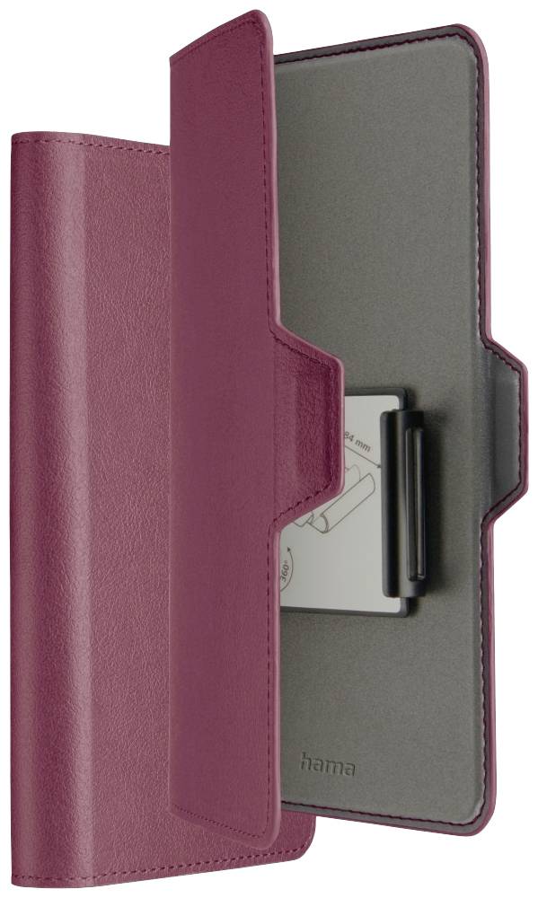 hama 00118899 Handytasche, Universal, Eco, für Handygröße 7,5 x 15,3 cm, Rot