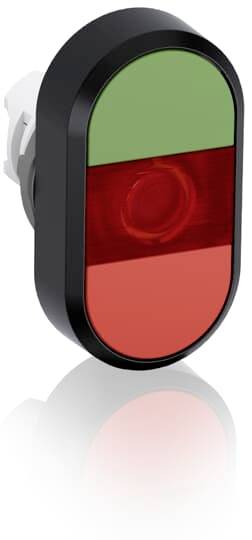 ABB 1SFA611130R1101 MPD1-11R Doppeldrucktaster Rot, Grün 1 St.