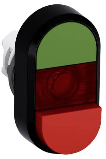 ABB 1SFA611141R1101 MPD12-11R Doppeldrucktaster Rot, Grün 1 St.