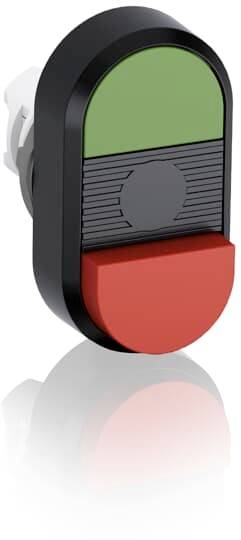 ABB 1SFA611141R1106 MPD12-11B Doppeldrucktaster Rot, Grün 1 St.