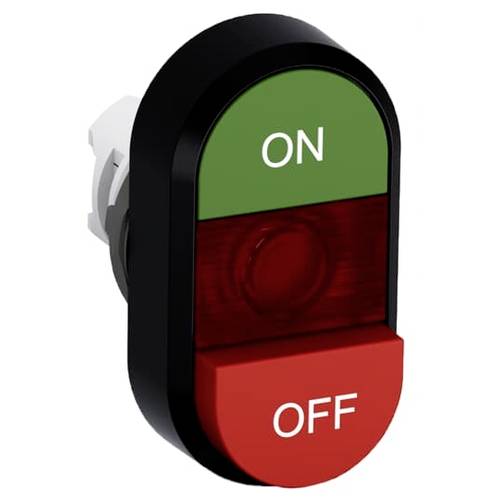 ABB 1SFA611143R1101 MPD14-11R Doppeldrucktaster Rot, Grün 1 St.