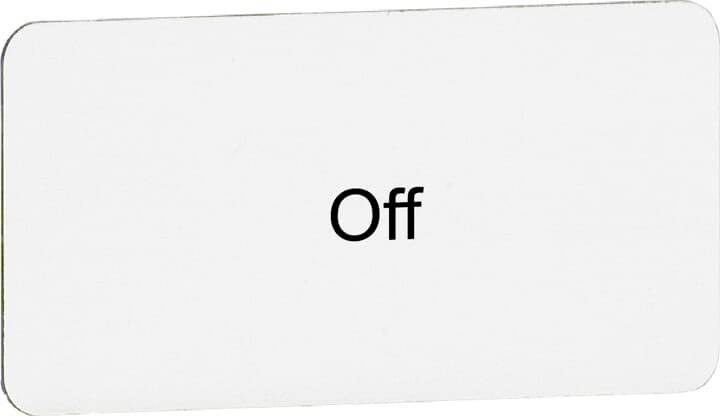 ABB MA6-1039 1SFA611930R1039 Beschriftungsschild 1 St.