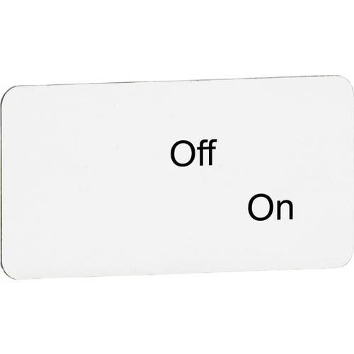 ABB MA6-1073 1SFA611930R1073 Beschriftungsschild (B x H) 27 mm x 1 mm 1 St.