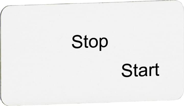 ABB MA6-1074 1SFA611930R1074 Texteinlage (B x H) 27 mm x 1 mm 1 St.