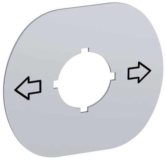 ABB MA6-1241 1SFA611930R1241 Unterlegschild (B x H) 67 mm x 1 mm Schwarz 1 St.