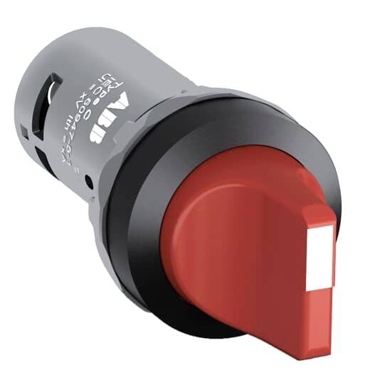 ABB 1SFA619212R1071 C3SS3-10R-11 Wahlschalter Drehschalter Rot 1 St.