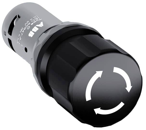 ABB 1SFA619500R1046 CE3T-10B-01 Not-Aus/Not-Halt-Taster Schwarz 1 St.