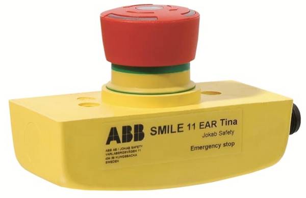 ABB SMILE 11 EAR TINA Not-Aus/Not-Halt-Taster mit LED-Element 1 St.