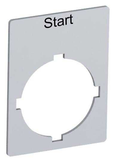 ABB SK615550-44 SK615550-44 Textschild 1 St.