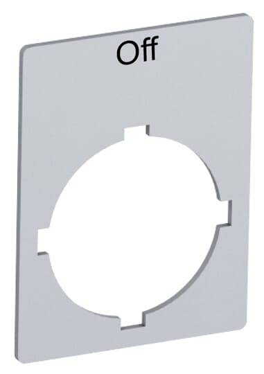 ABB SK615552-21 SK615552-21 Beschriftungsschild 1 St.