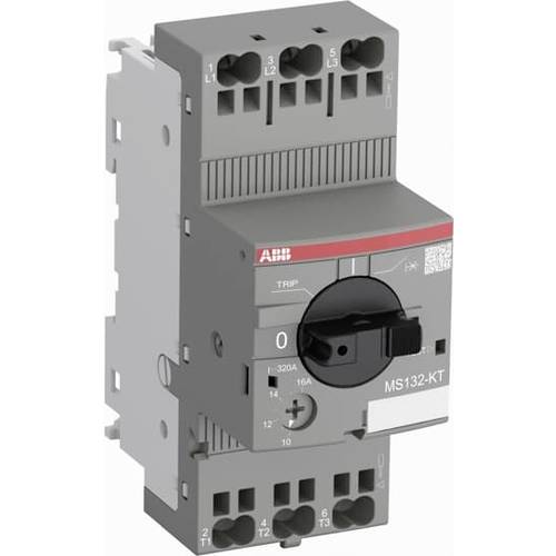 ABB MS132-16KT Transformatorschutzschalter 1 St. Einstellbereich (Strom): 320 A (max) Schaltspannung (max.): 690 V/AC