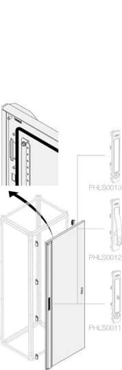 Striebel & John PDNB2126A Stahlblechtür 15 x 269 x 2204 Grau 1 St.