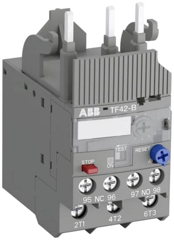 ABB TF42-7.6B Überlastrelais 1 Schließer, 1 Öffner, 1 Wechsler mit Prüftaste 1 St.