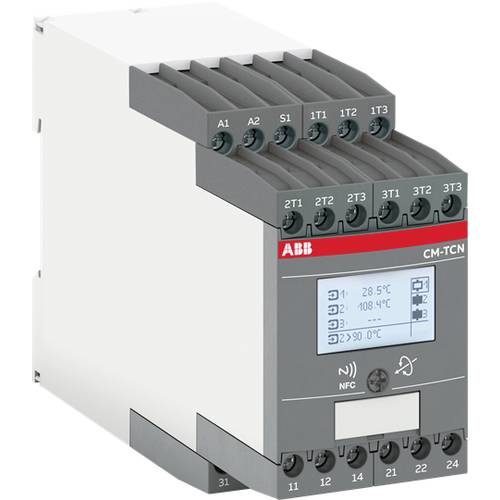 Überwachungsrelais 24 - 240 V/AC 3 Wechsler ABB CM-TCN.011S 1 St.