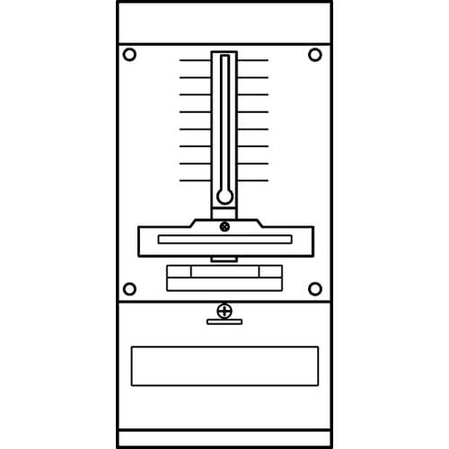 Striebel & John 2CPX043751R9999 SZF500 Zählerschrank Inhalt 1 St.