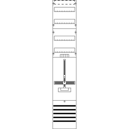 Striebel & John 2CPX054086R9999 DF19B1V Zählerfeld Inhalt 1 St.