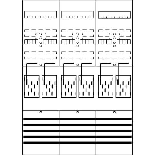 Striebel & John 2CPX054136R9999 BF37L6 Zählerfeld Inhalt 1 St.