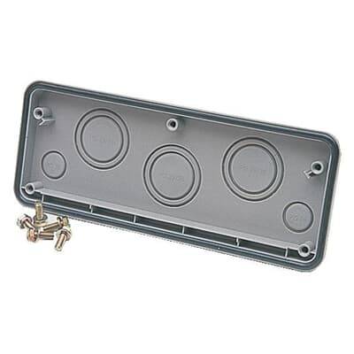 Striebel & John AFK304M Flansch Kunststoff (B x H) 300 mm x 98 mm 1 St.