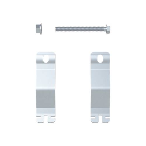 Striebel & John MCC Kabelzugentlastung Metall Grau (B x H) 5 mm x 50 mm 1 St.