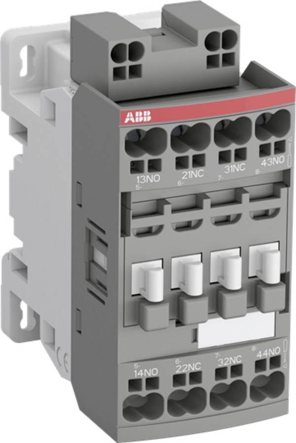 ABB NF31EK-12 Hilfsschütz 3 Schließer, 1 Öffner mit Überspannungsschutz Piece 1 St.