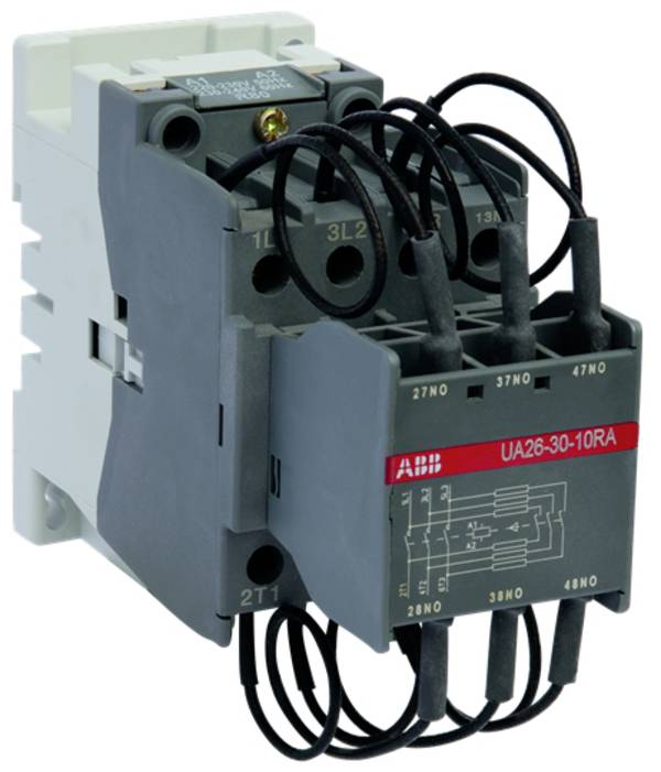ABB UA26-30-10RA-88 Kondensatorschütz 4 Schließer mit Widerstand 1 St.