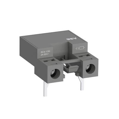 Ein Solid-State-Relais mit zwei Anschlüssen und einer Beschriftung '24-50V' auf der Oberfläche, geeignet für elektronische Schaltungen.