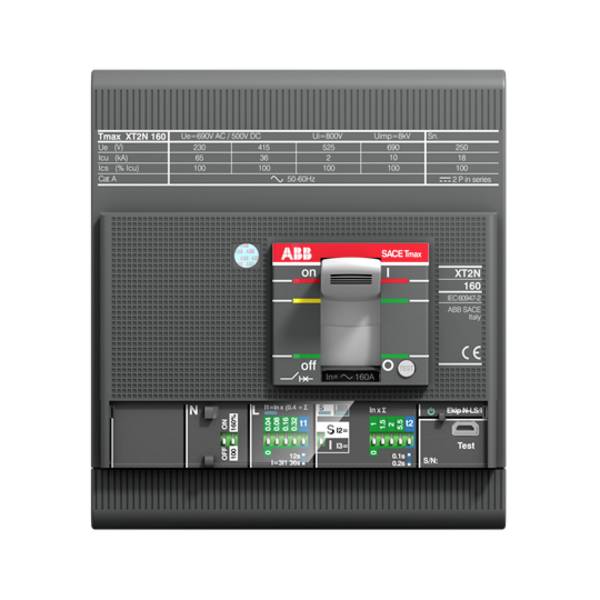 ABB XT2H 160 EKIP I IN Leistungsschalter 1 St. Einstellbereich (Strom): 100 - 1000 A Schaltspannung (max.): 220 V/AC, 690 V/AC