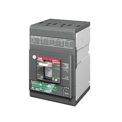 ABB XT2L 160 EKIP I IN Leistungsschalter 1 St. Einstellbereich (Strom): 10 - 100 A Schaltspannung (max.): 220 V/AC, 690 ...