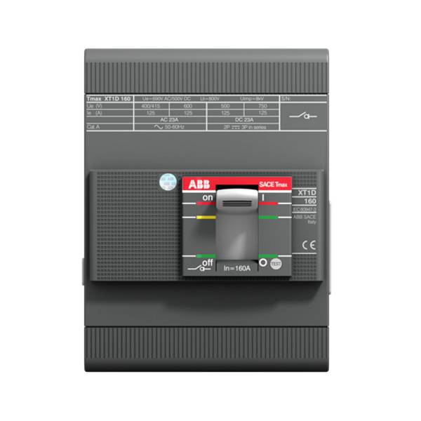 ABB XT1D 160 4P F F Leistungsschalter 1 St. Piece