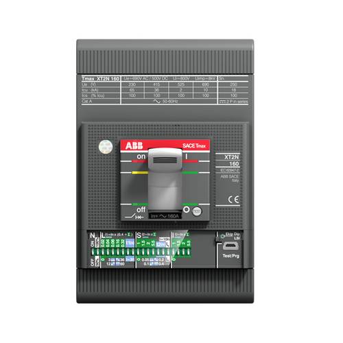 ABB XT2L 125 EKIP LS/I Leistungsschalter 1 St. Einstellbereich (Strom): 100 - 1000 A Schaltspannung (max.): 240 V/AC, 60...