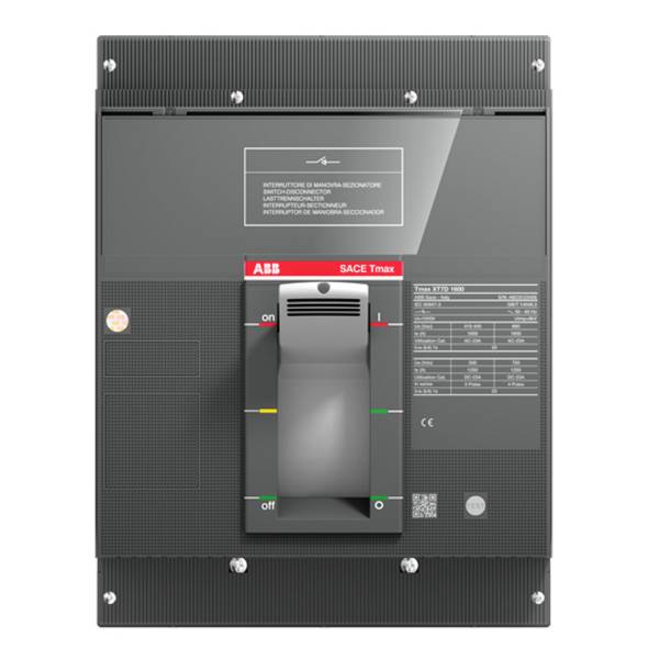 ABB XT7D 1600 3P F F Leistungsschalter 1 St.