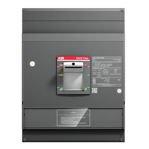 ABB XT6H-D 800 MCS 3P Leistungsschalter 1 St. Piece