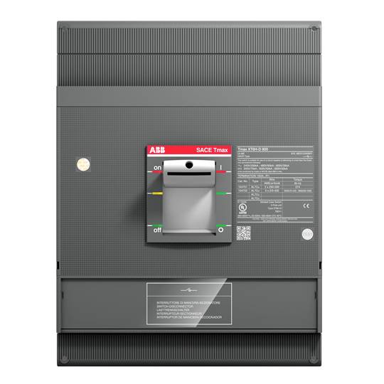 ABB XT6H-D 800 MCS 3P Leistungsschalter 1 St.