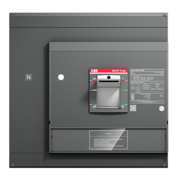 ABB XT6H-D 800 MCS 4P Leistungsschalter 1 St. Piece