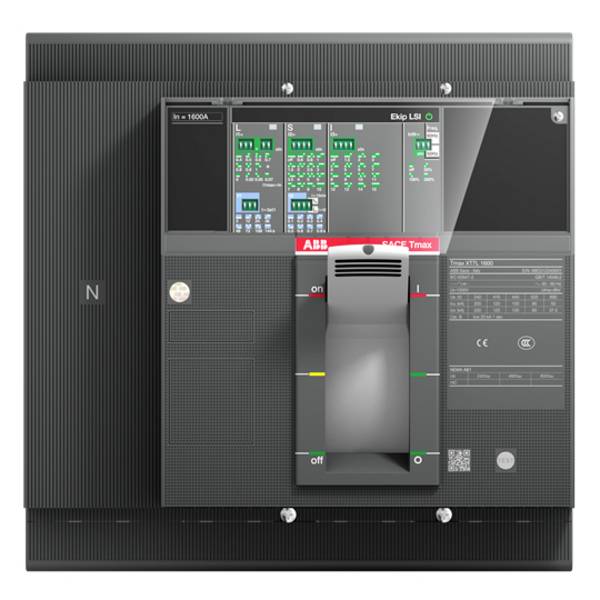 ABB XT7H 800 EKIP DIP Leistungsschalter 1 St. Einstellbereich (Strom): 800 - 8000 A Schaltspannung (max.): 240 V/AC, 600 V/AC