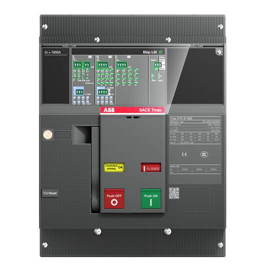 ABB XT7H M 1200 EKIP D Leistungsschalter 1 St. Einstellbereich (Strom): 1200 - 12000 A Schaltspannung (max.): 240 V/AC, ...