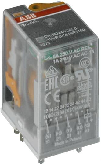 ABB CR-M048AC3 Interfacerelais Schaltstrom (max.): 10 A 3 Wechsler 1 St.