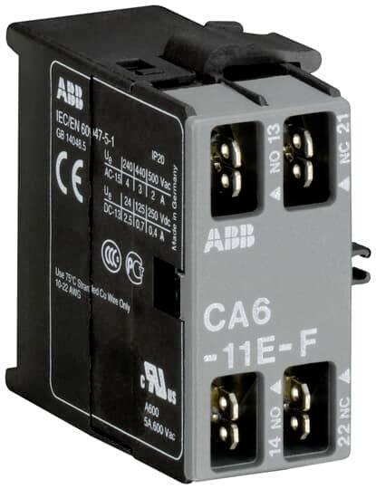 ABB CA6-11E-F Hilfsschalter 1 Schließer, 1 Öffner 1 St.