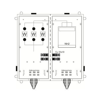 Striebel & John KS4034 Gehäuse 275 x 800 x 800 1 St.